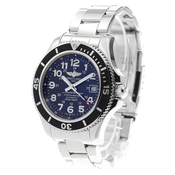 BREITLING Super Ocean II 42 A17365 Date black Dial Automatic Men's Watch_888124 - Picture 1 of 6